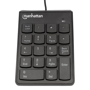 Manhattan Teclado Numérico USB Negro