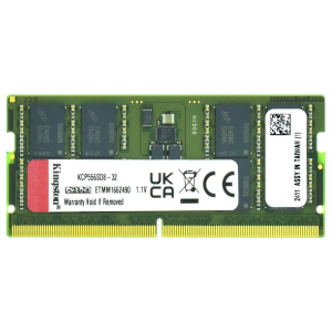 Kingston memoria Ram 32GB, DDR5 5200 PC5 41600 DDR5 SDRAM, 5200MHz Doble fila Memoria, CL42, 1.10V, No ECC, Sin búfer, 262-pin, SoDIMM para HP 645 G11