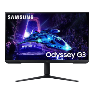 Monitor Gamer Samsung Odyssey G3 LCD 32 pulgadas, 1920x1080 Full HD, FreeSync, 180Hz, HDMI DisplayPort, Negro, Plano