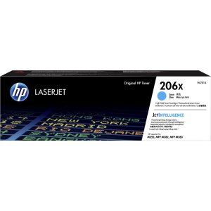 HP Inc Cartucho de Toner HP 206X - Cian