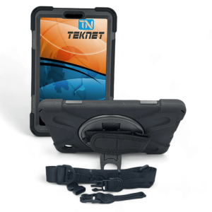 Funda con correa de uso rudo para tablet Samsung A9